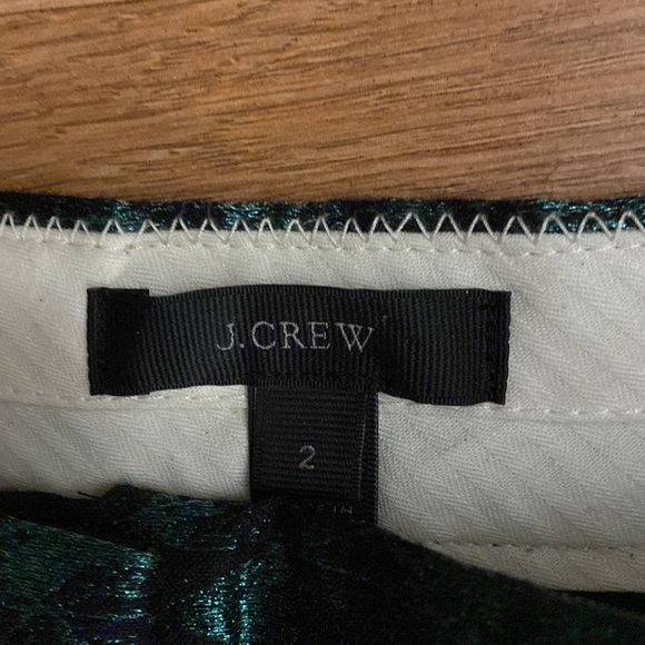 J. Crew Rockin’ Emerald Capri Pants - Picture 2 of 14